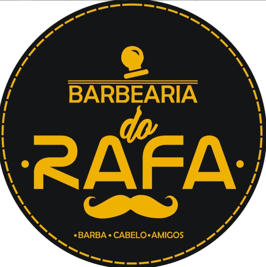Logo Barbearia do Rafa